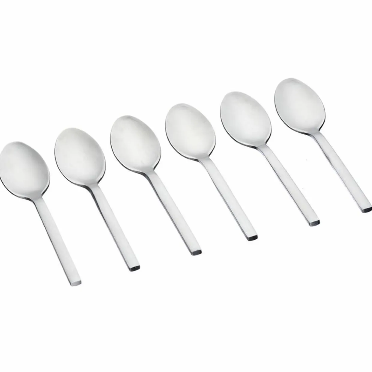 Bjorn Couverts De Table^6 Petites cuillères Emund inox mat