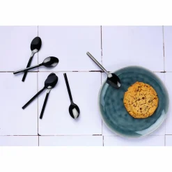Bjorn Couverts De Table^6 Petites cuillères Emund noires