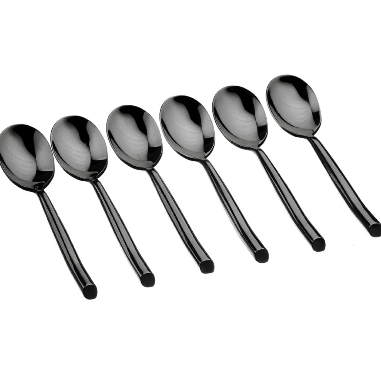 Bjorn Couverts De Table^6 Petites cuillères Knut noires