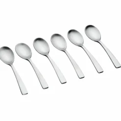 6 Petites cuillères Oglu inox mat-Bjorn Outlet