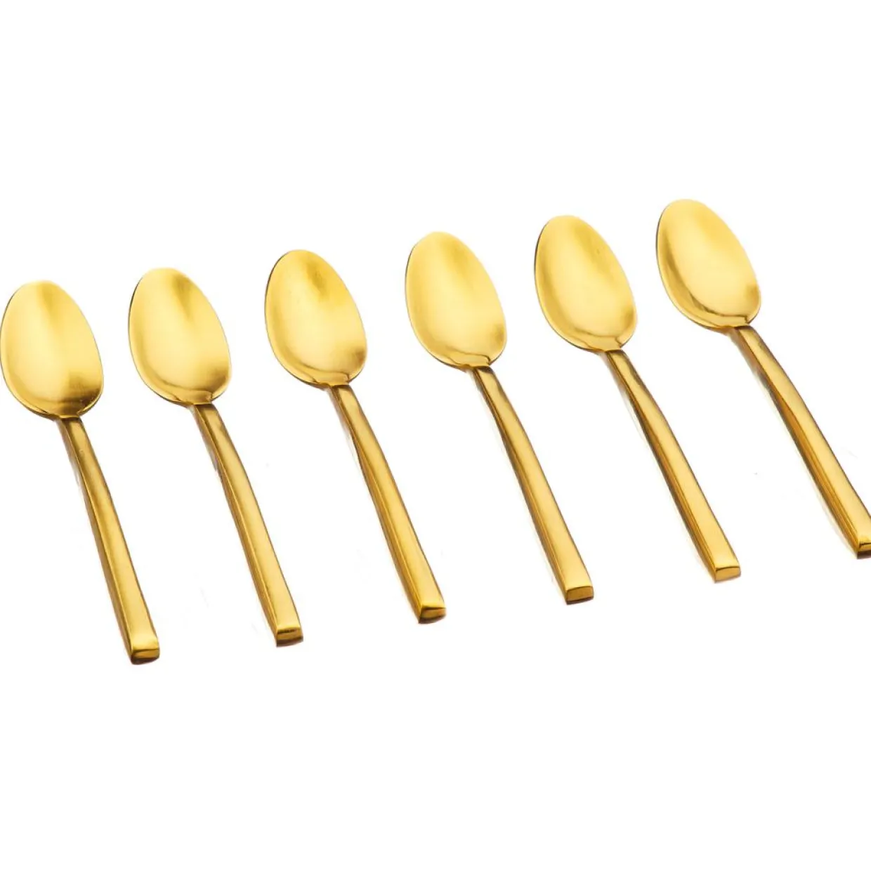 6 Petites cuillères Olaf dorées-Bjorn Discount