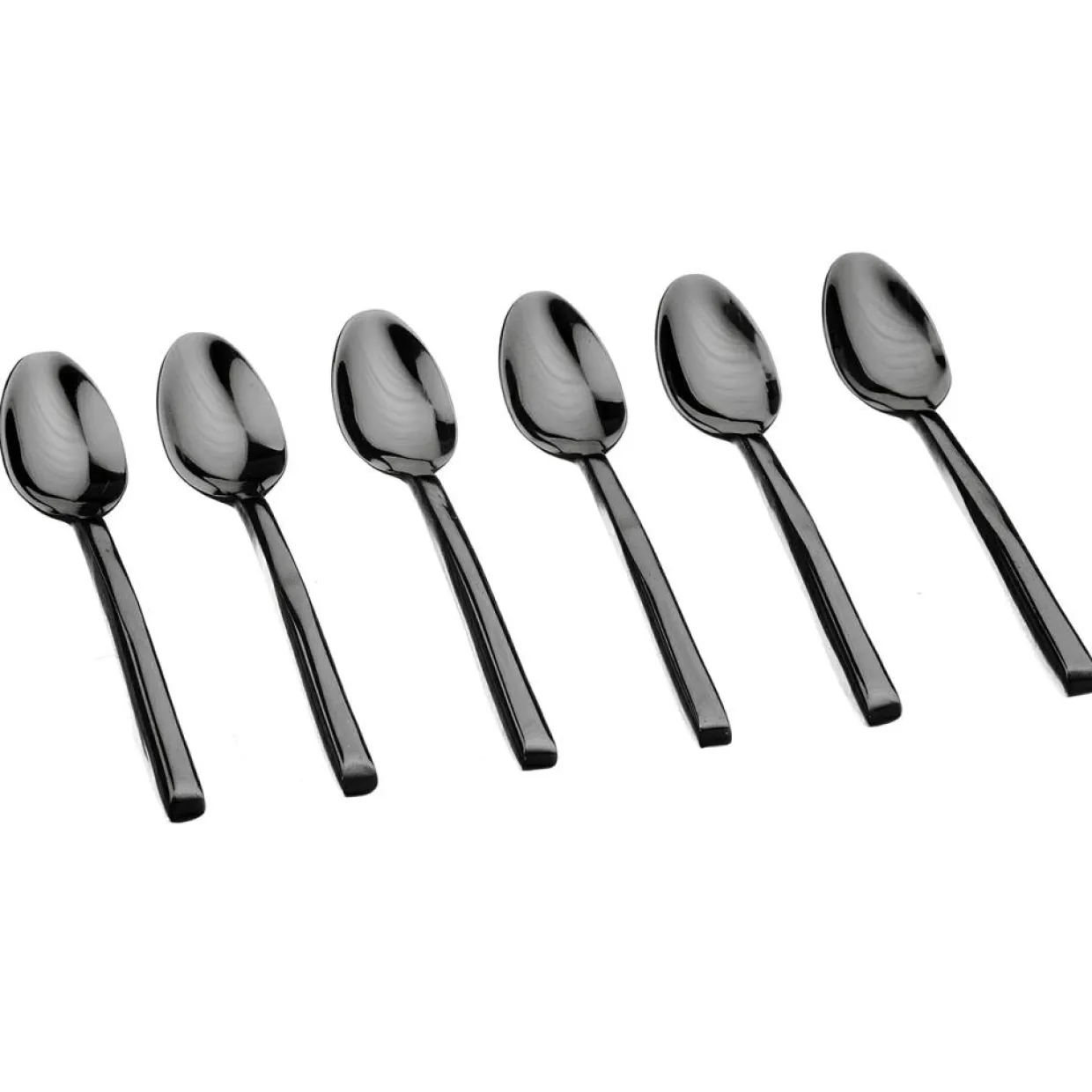 Bjorn Couverts De Table^6 Petites cuillères Olaf noires