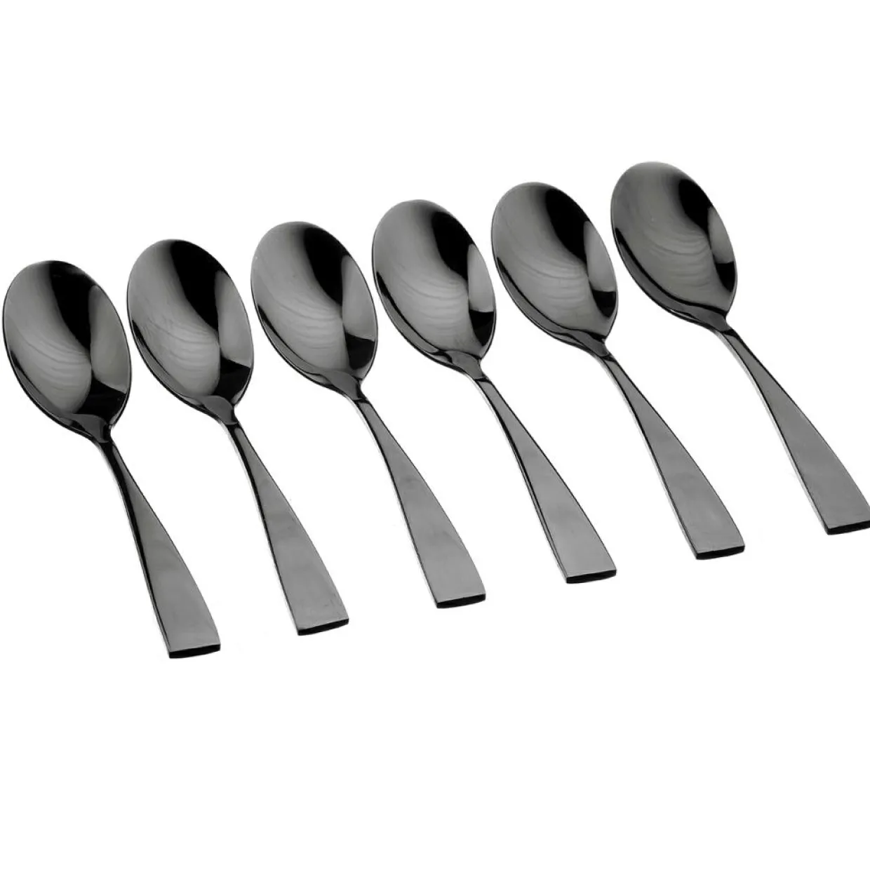 6 Petites cuillères Sven noires-Bjorn New