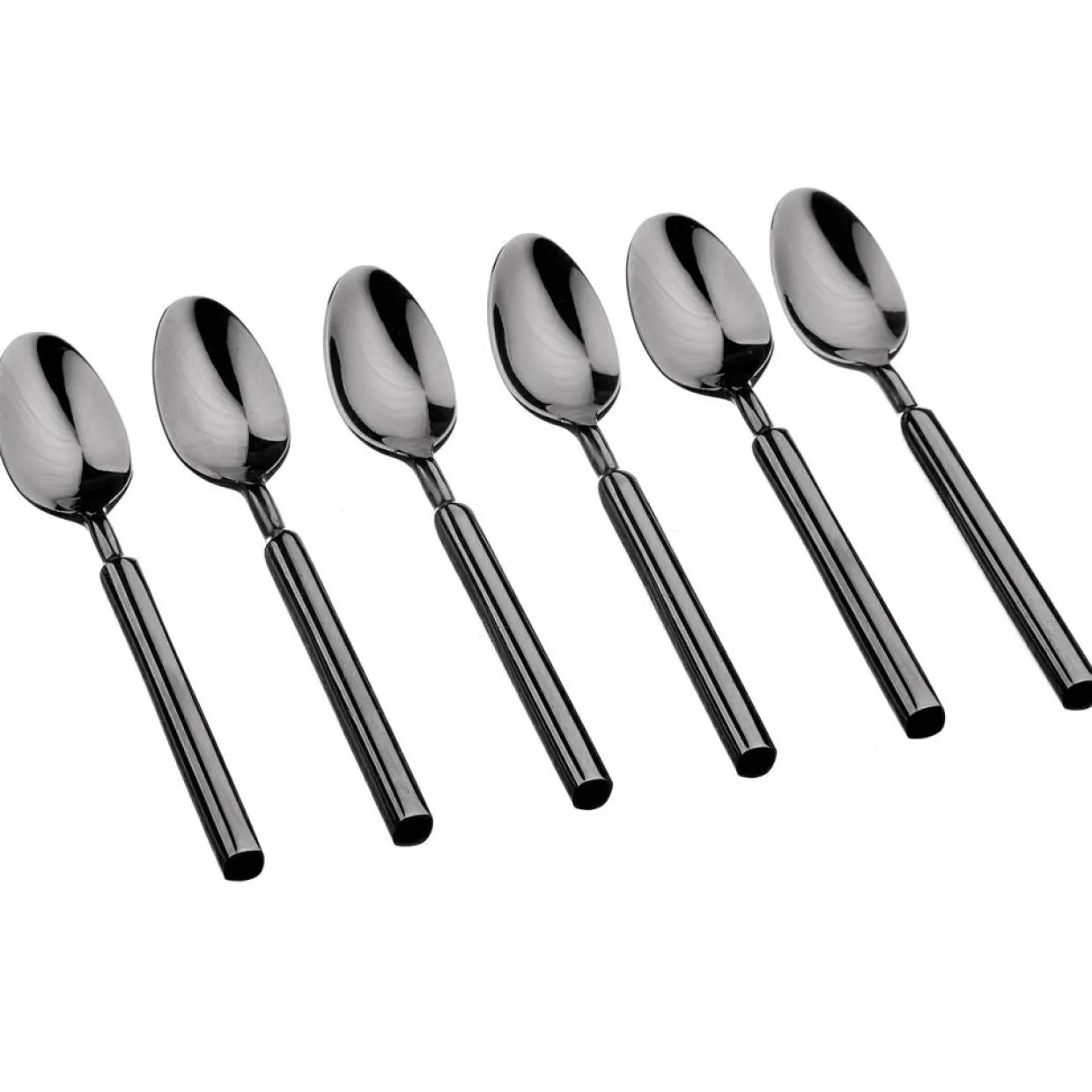 6 Petites cuillères Viggo noires-Bjorn New