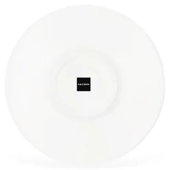 6 Tasses à café + soucoupes en Porcelaine Bistot blanches - 70ml-Fauchon Discount