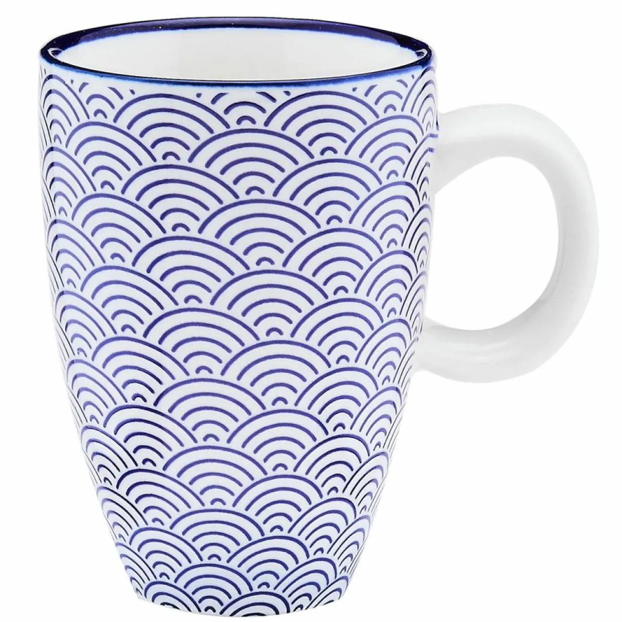 Bjorn Bols^6 Tasses à café Pattern Dark blue bleu foncé - 9 cl