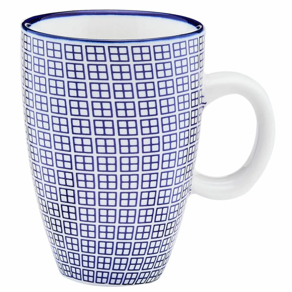 Bjorn Bols^6 Tasses à café Pattern Dark blue bleu foncé - 9 cl