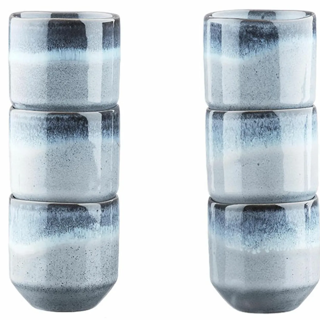 6 Tasses Genesis bleus - 15 cl-Bjorn New