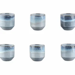 6 Tasses Genesis bleus - 15 cl-Bjorn New