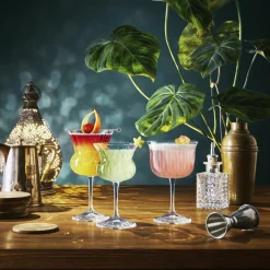 Bormioli Verres^6 Verres à Cocktail Nick&Nora Bloom transparents - 15.5cl