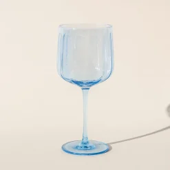 Novastyl Verres^4 Verres À PiedRiviera 49Cl En VerreBleu