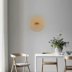 Opviq Appliques Murales^Applique murale Fellini cuivre - 50x12x50 cm