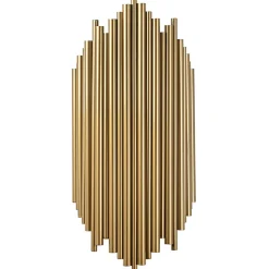 Applique murale Kara dorée - 18x40 cm-Opviq Discount