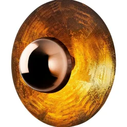 Applique murale Kurt bronze - D.38x31 cm-Opviq Online