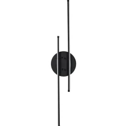 Opviq Appliques Murales^Applique murale Umut noire - 17x86 cm