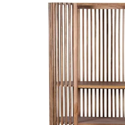 Bois & Chiffons Meubles De Rangement^Armoire ajourée manguier boston naturel - 127x50x178 cm