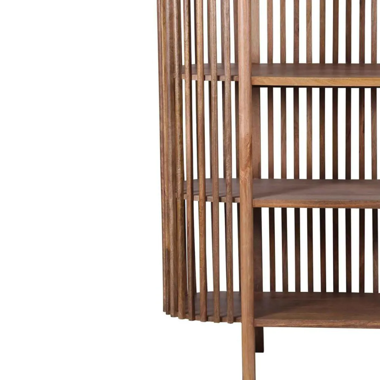 Bois & Chiffons Meubles De Rangement^Armoire ajourée manguier boston naturel - 127x50x178 cm