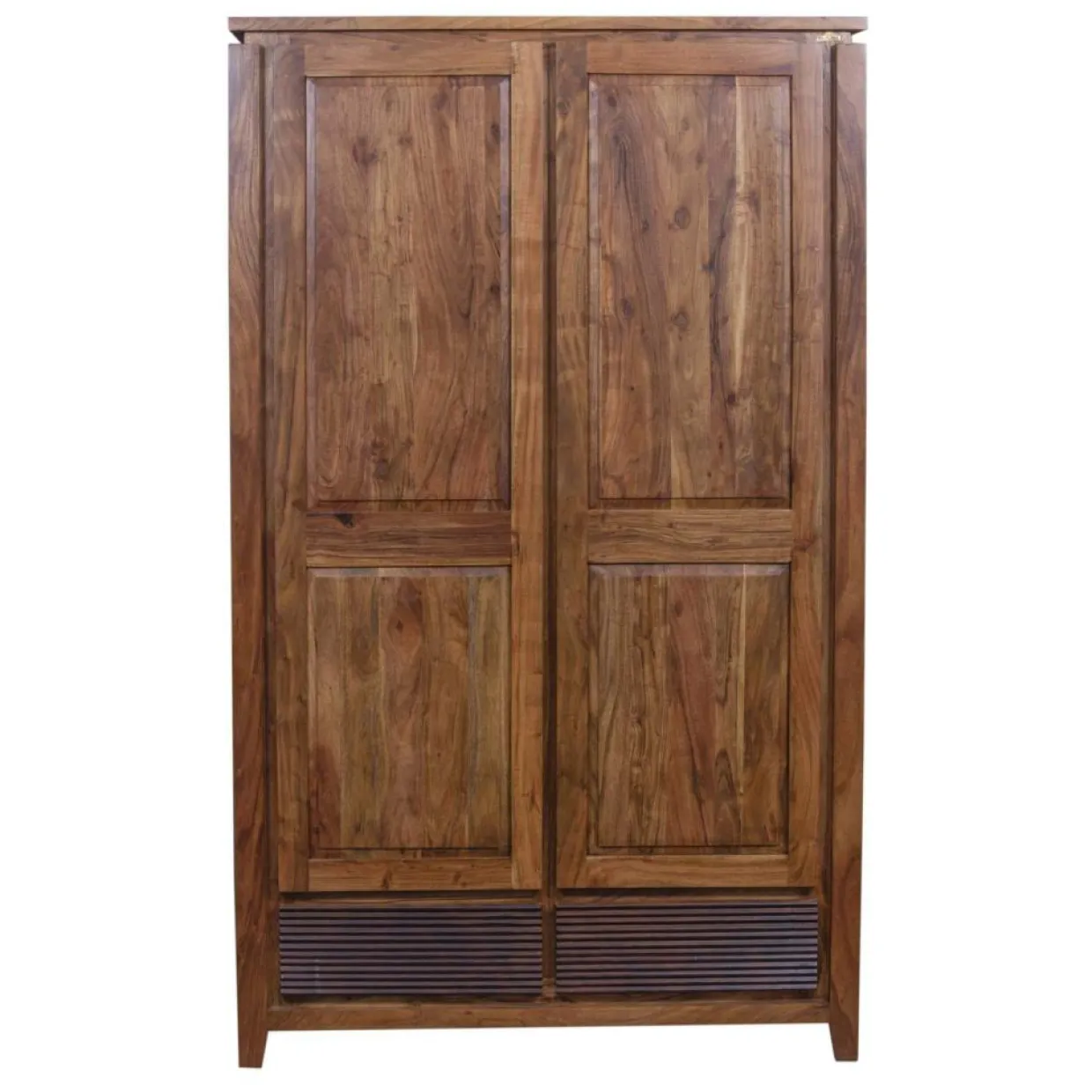 Armoire Lisboa ii Marron - 120x58x200 cm-Bois & Chiffons Sale