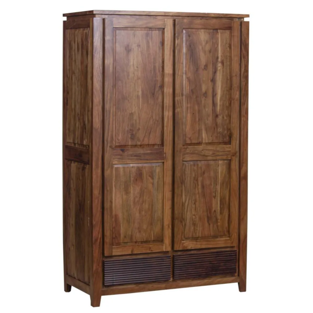 Armoire Lisboa ii Marron - 120x58x200 cm-Bois & Chiffons Sale