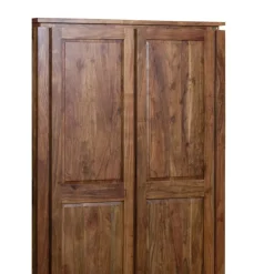 Armoire Lisboa ii Marron - 120x58x200 cm-Bois & Chiffons Sale