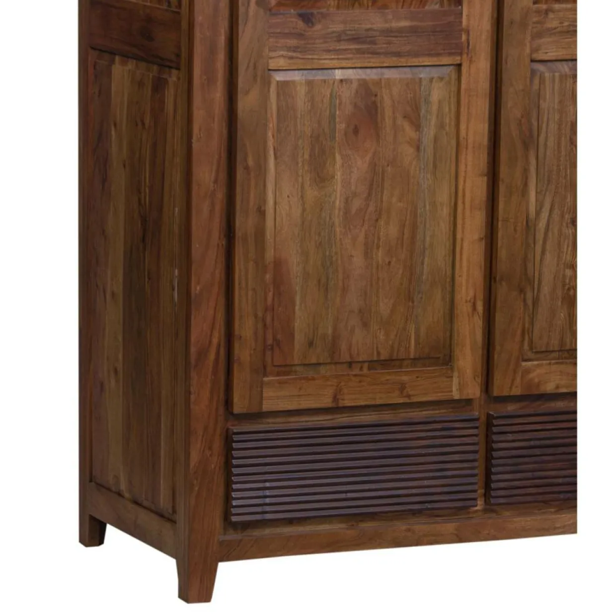 Armoire Lisboa ii Marron - 120x58x200 cm-Bois & Chiffons Sale
