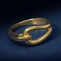Bague Adara en Argent doré-By Rafaella Best