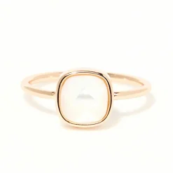 Femme Moonstone Bagues^Bague Adélie Nacre blanche en laiton doré