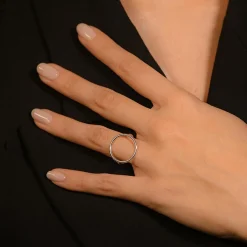 Bague Albina en Argent-By Rafaella Discount