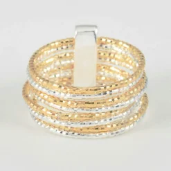Bague Alcor en Argent bicolore-By Rafaella Hot