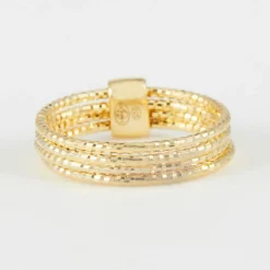 Bague Alcyone en Argent doré-By Rafaella Hot