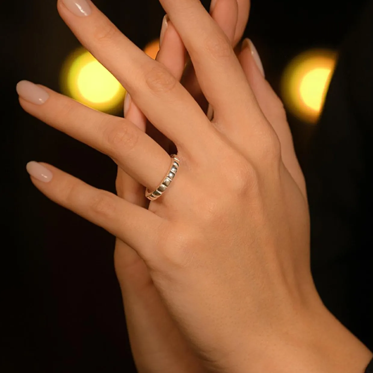 Bague Ambrosia en Argent-By Rafaella Sale