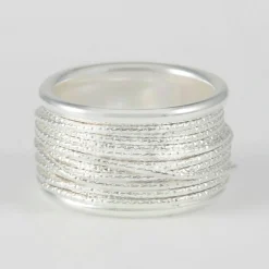 Bague Amos en Argent-By Rafaella Outlet