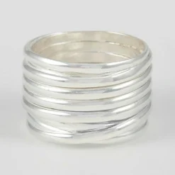 Bague Chara en Argent-By Rafaella Hot