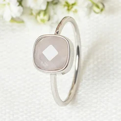 Femme Moonstone Bagues^Bague Ella Quartz en laiton