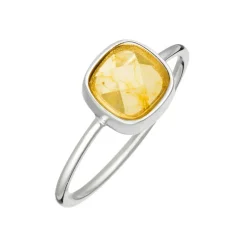 Femme Moonstone Bagues^Bague Ella Topaze Jaune en laiton