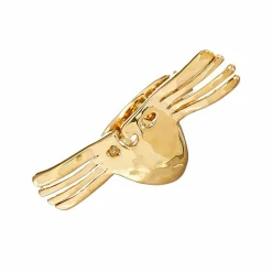Bague Melina dorée-Aurelie Bidermann