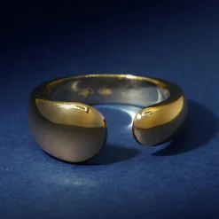 Bague Nuccia en Argent doré-By Rafaella Outlet