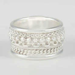 Femme By Rafaella Bagues^Bague Perse en Argent