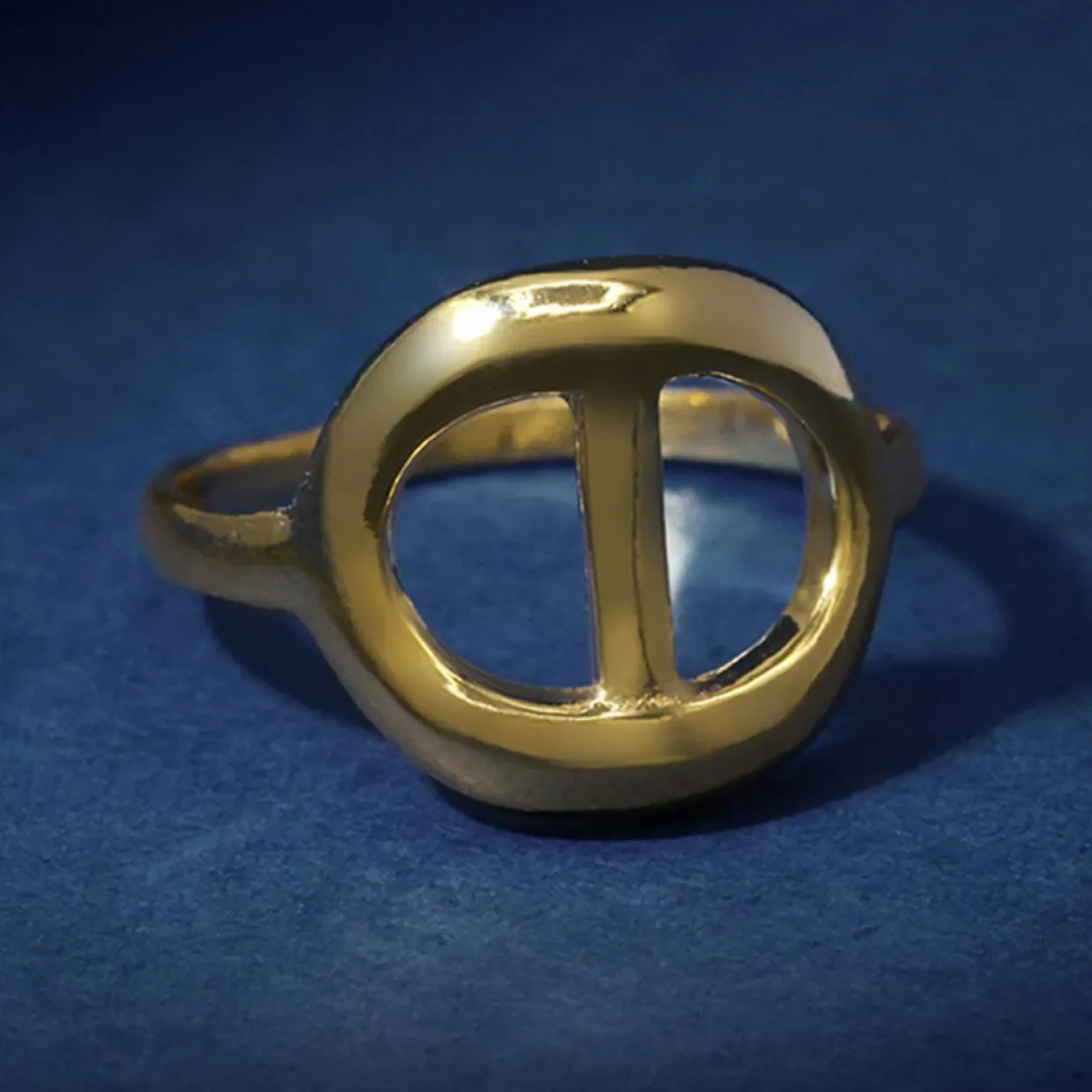 Bague Vincenza en Argent doré-By Rafaella New