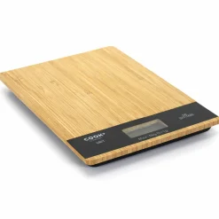 Cook Concept Electroménager^Balance de cuisine rectangulaire Bambou marron - 5kg