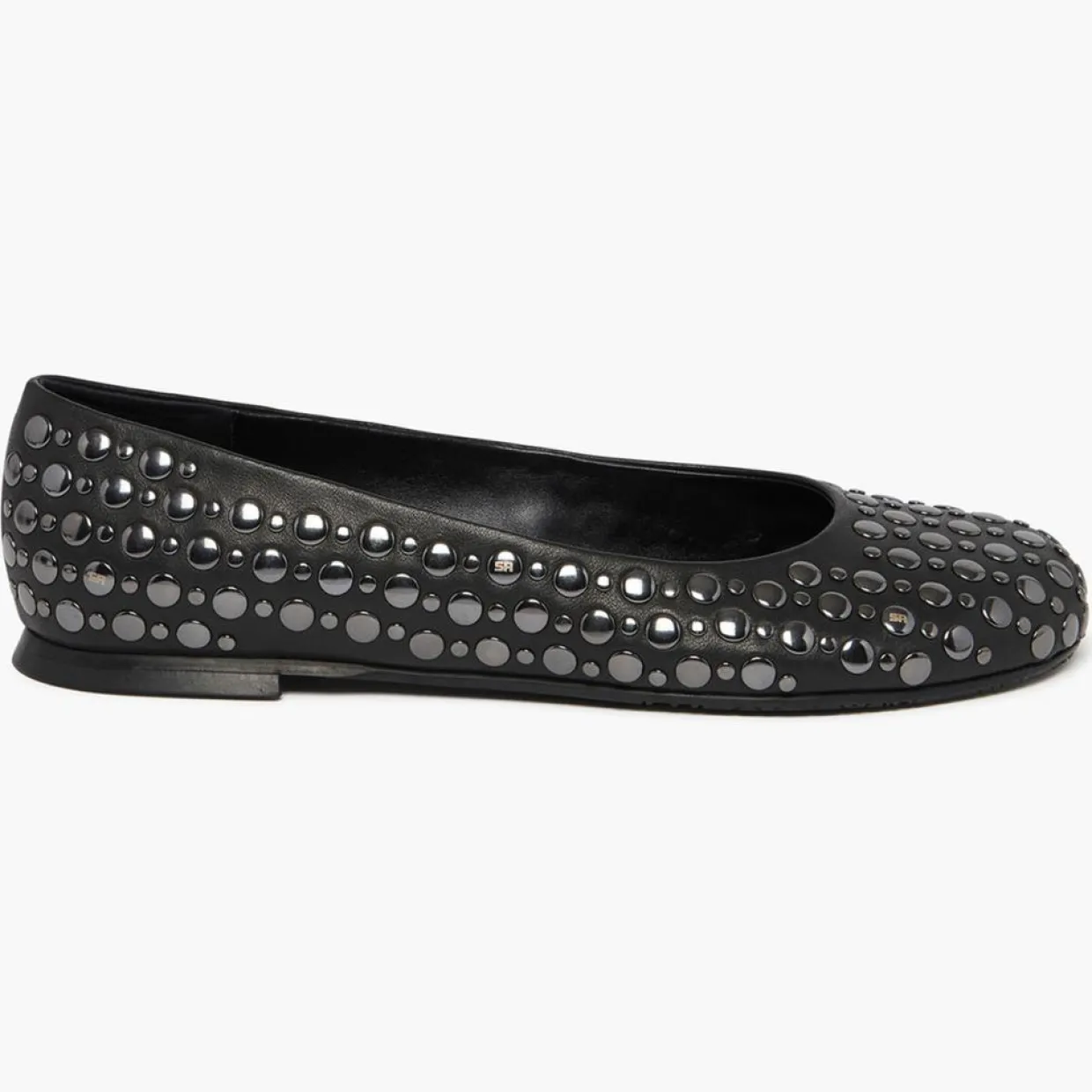 Ballerines en Cuir Beaune noires-Sonia Rykiel Discount