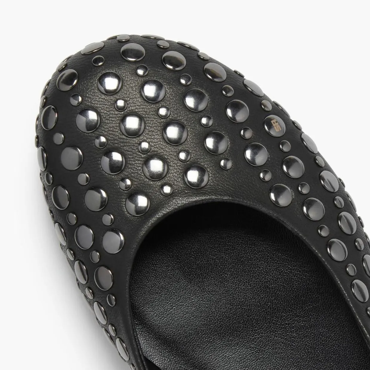 Ballerines en Cuir Beaune noires-Sonia Rykiel Discount