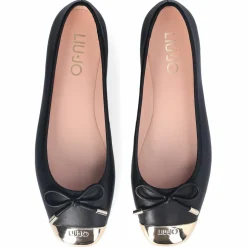 Ballerines en Cuir Dafne noires-Liu-Jo New