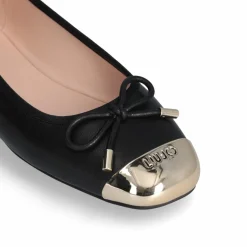 Ballerines en Cuir Dafne noires-Liu-Jo New