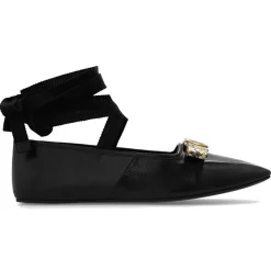 Ballerines en Cuir Double G noires-Gucci Online
