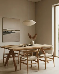 Uniqka Tables^Bandung - Table repas en teck massif