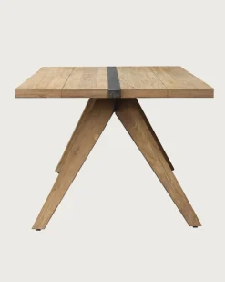 Uniqka Tables^Bandung - Table repas en teck massif