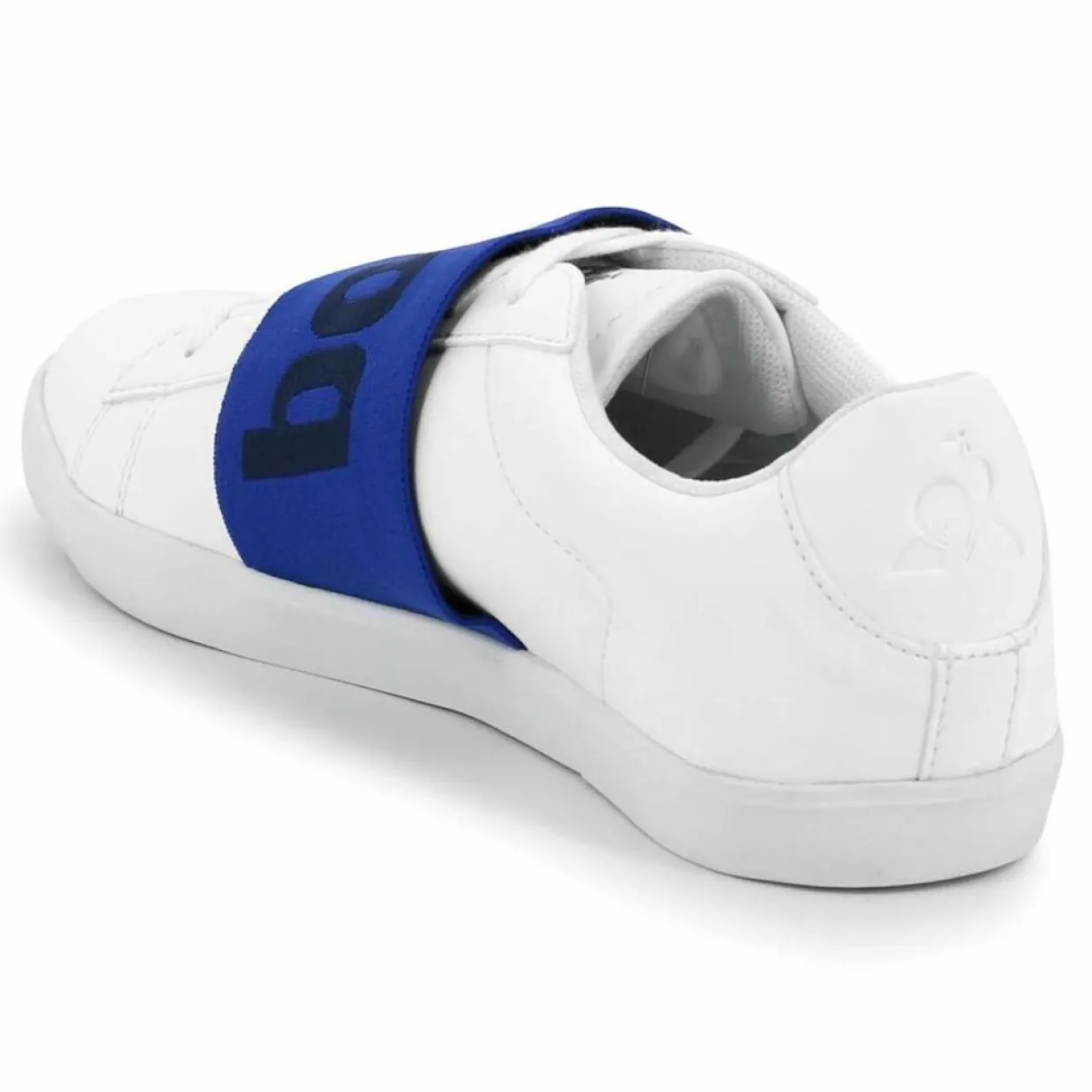 Femme Le Coq Sportif Baskets^Baskets Agate Big Logo blanc/bleu
