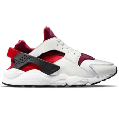 Homme Nike Baskets^Baskets Air Huarache Run blanc/rouge