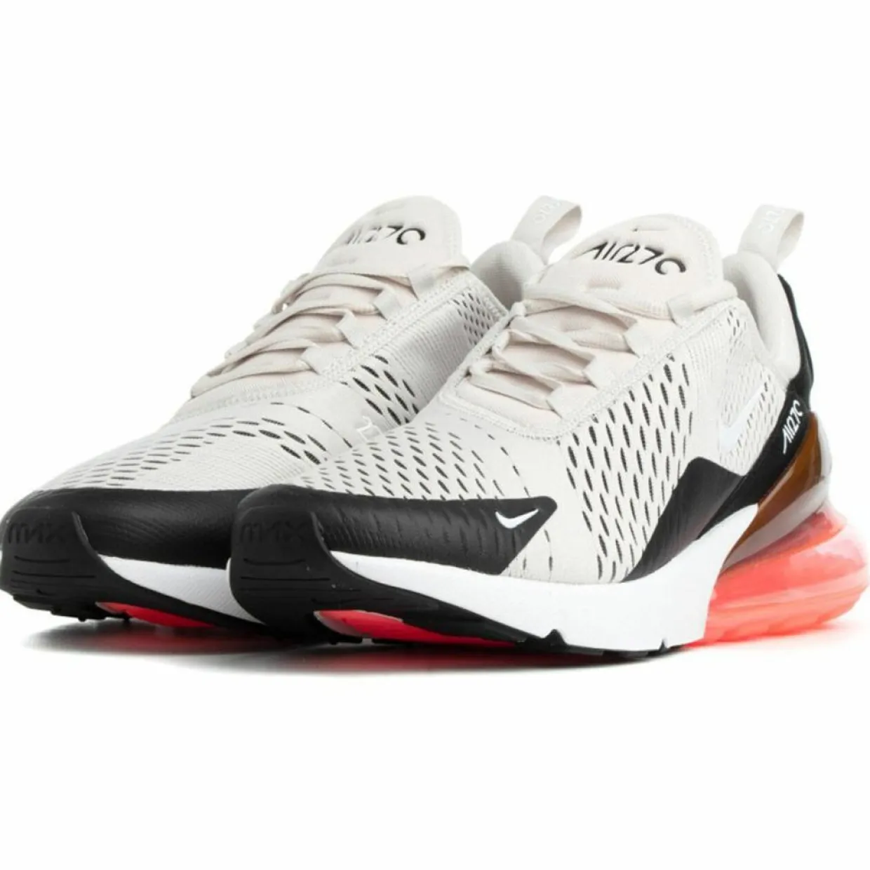 Homme Nike Baskets^Baskets Air Max 270 beige/noir/blanc
